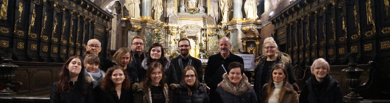 Chór podczas wydarzenia plenerowego
